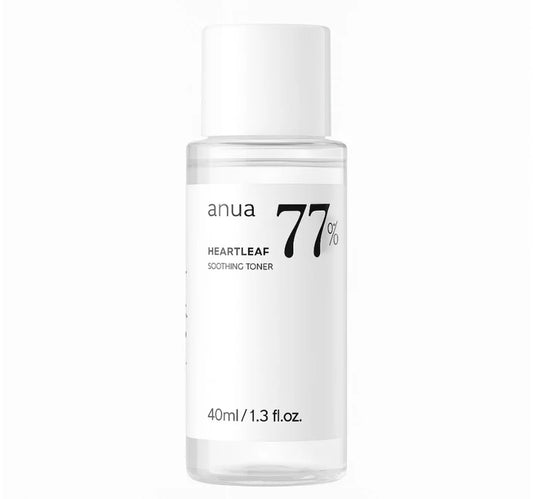 Anua Heartleaf 77% Soothing Toner Calming & Hydrating Redness Relief 40ML
